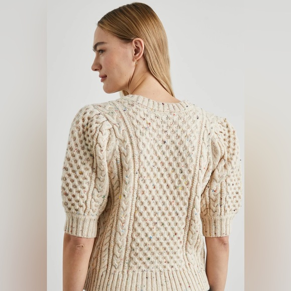 Rails Isla Cardigan in Cream Confetti - Picture 4 of 10